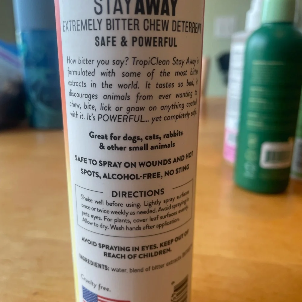 Tropiclean Stay Away chew deterrent